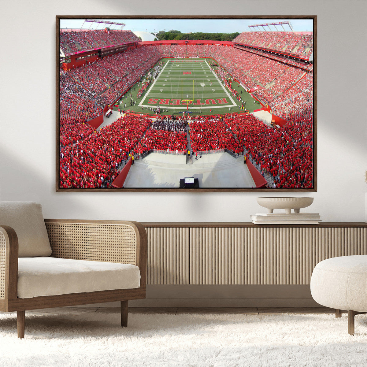 Rutgers Scarlet Knights Football Team Print - Piscataway SHI