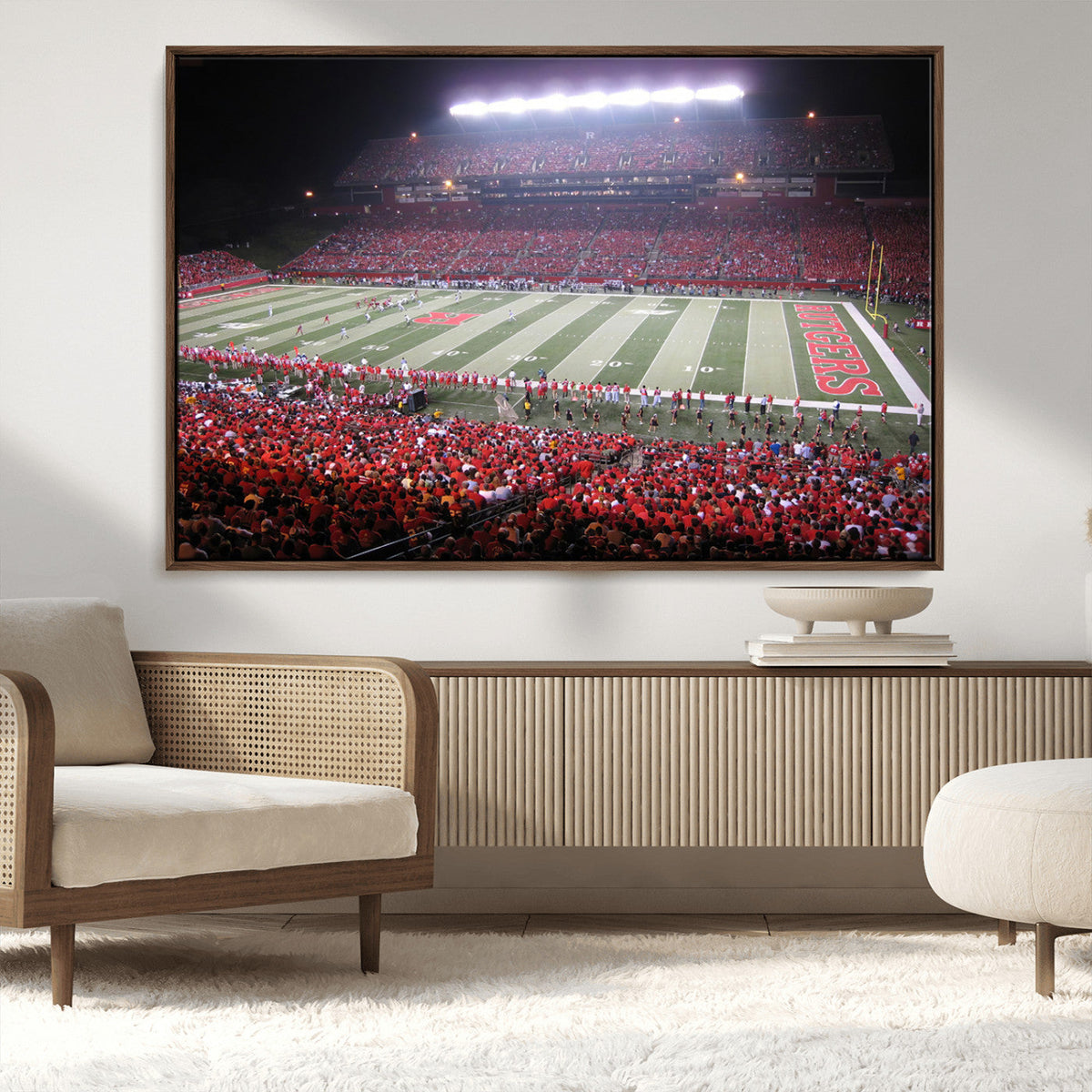 Rutgers University Scarlet Knights Football Team Print -