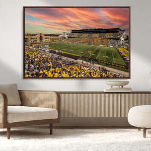 University of Wyoming Cowboys Football Team Print - Laramie