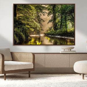Forest Wall Art Print | River Landscape Wall Art | Perfect