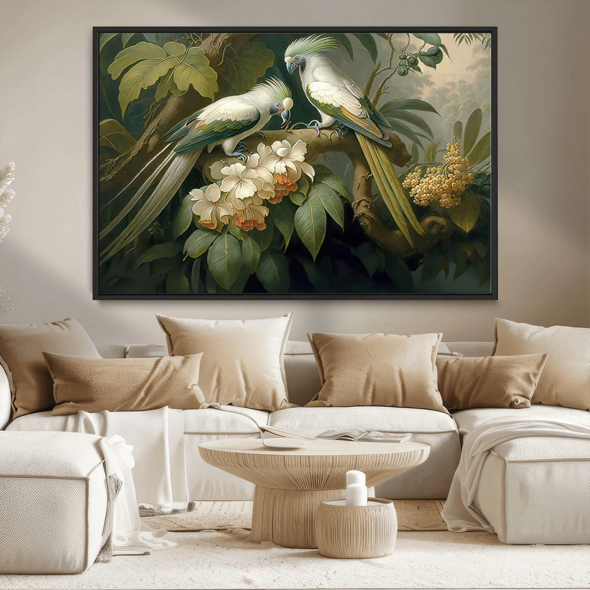 Tropical Paradise Print Wall Art Stunning Artwork of a