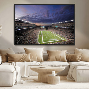 New England Patriots Football Team Print - Foxborough