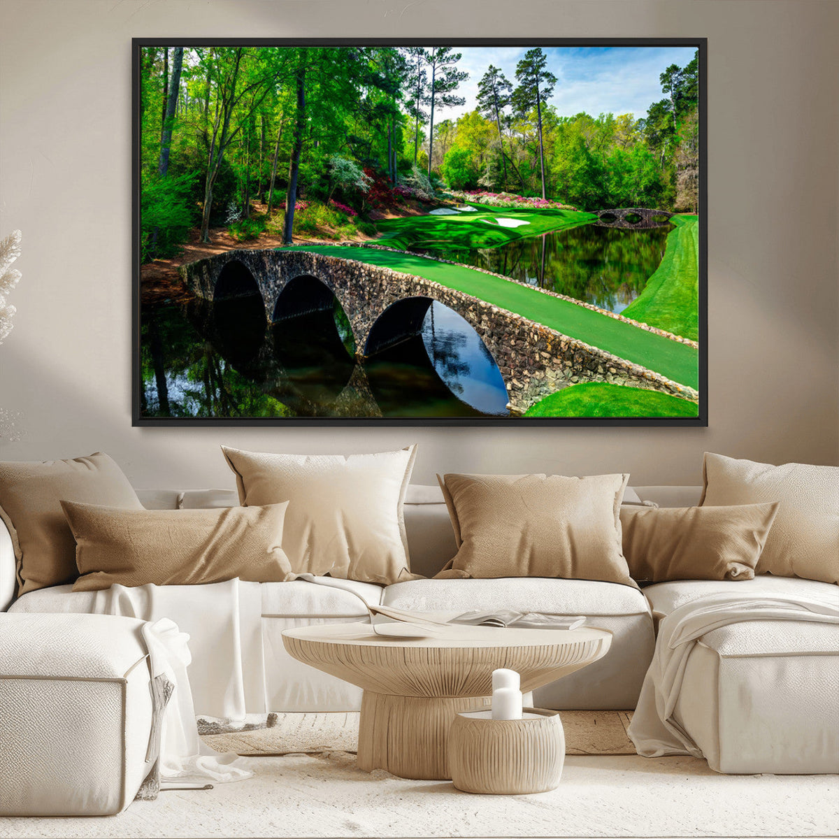 Augusta National Golf Club Wall Art - Panoramic Bridge &