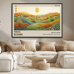 Yayoi Kusama Wall Art Print – Yayoi Kusama Wabi Sabi