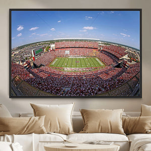 William Brice Stadium Wall Art Canvas Print – Stadium Crowd