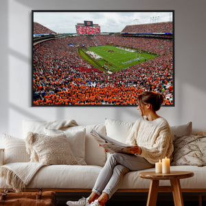 Auburn Stadium Wall Art Canvas Print, Jordan Hare Stadium