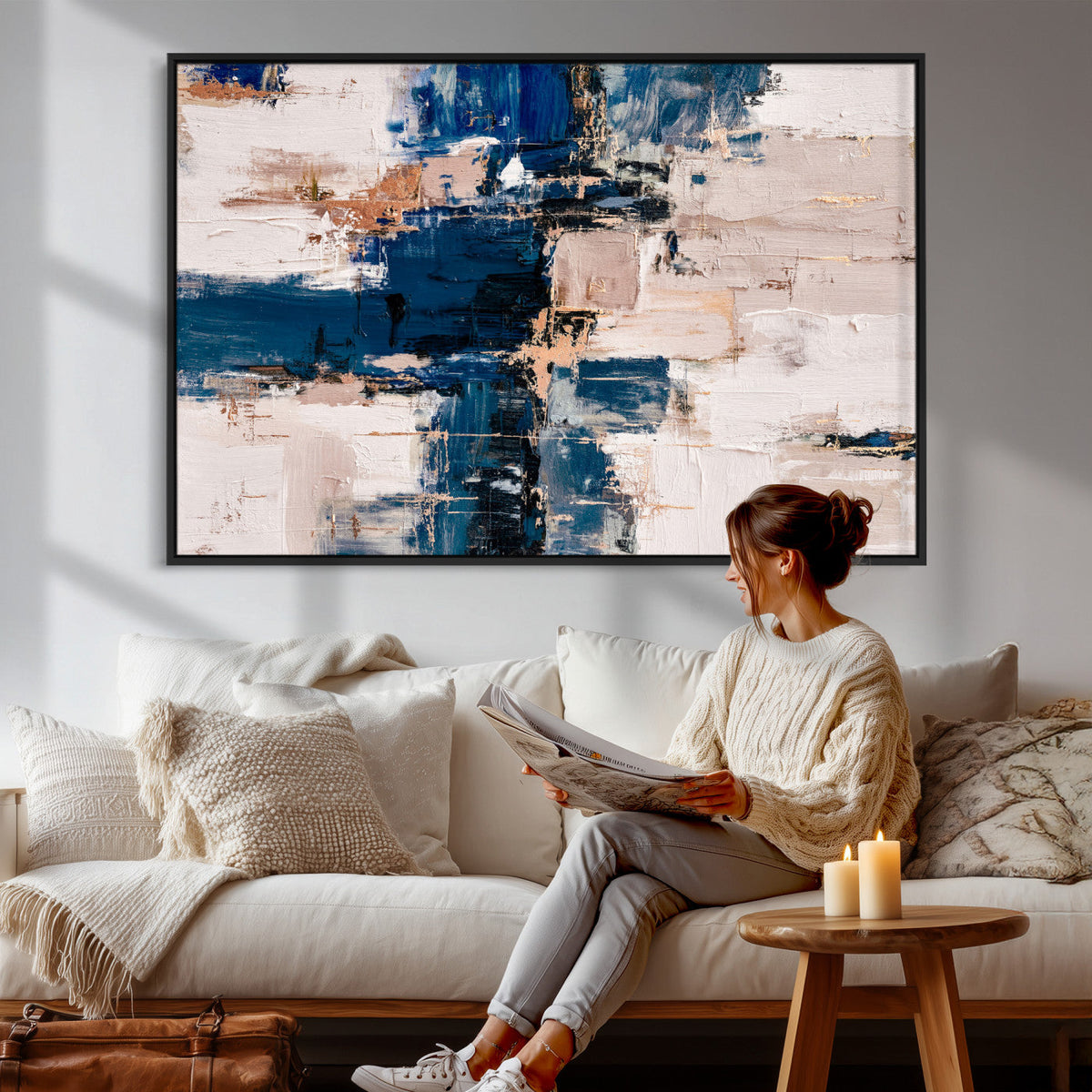 Abstract Wall Art Canvas Print