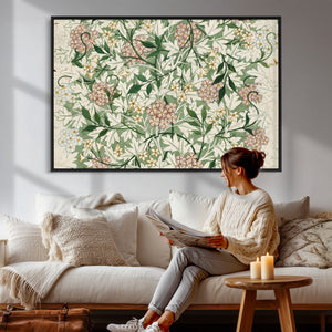 William Morris Jasmine 1872 Canvas Wall Art — Arts and
