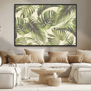 Palm Leaves Canvas Print