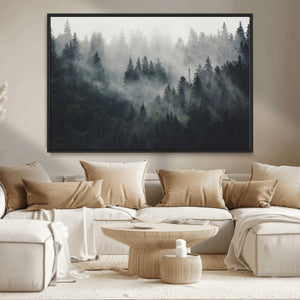 Nature Wall Decor - Serene Triptych Nature Print – Woodland