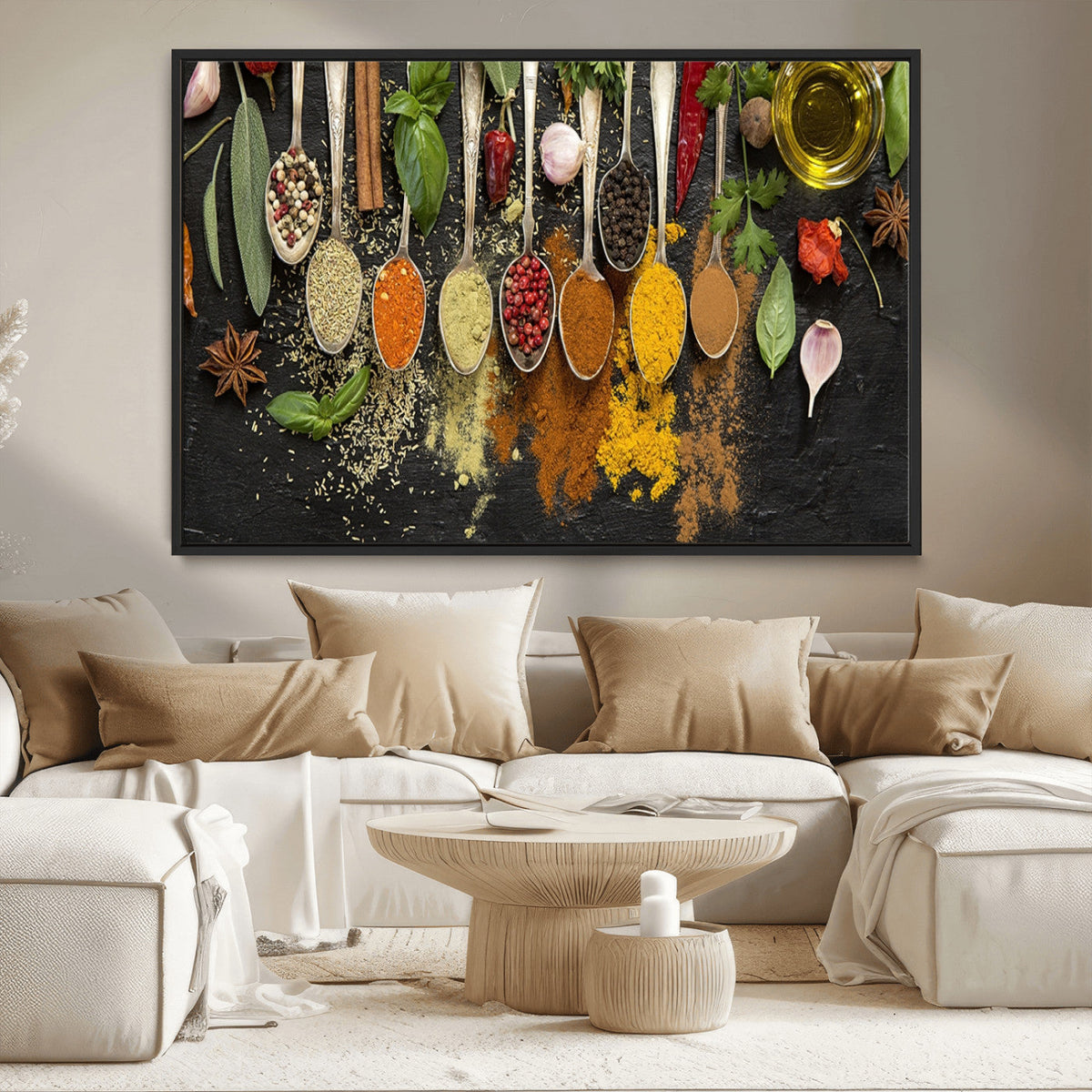 Spices Wall Art Canvas Print
