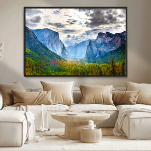 Yosemite National Park El Capitan Landscape Wall Art,