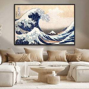 Hokusai: The Breaking Wave off Kanagawa Canvas Print