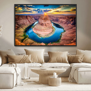 Sunset on the Horseshoe Bend Grand Canyon, Horseshoe Bend