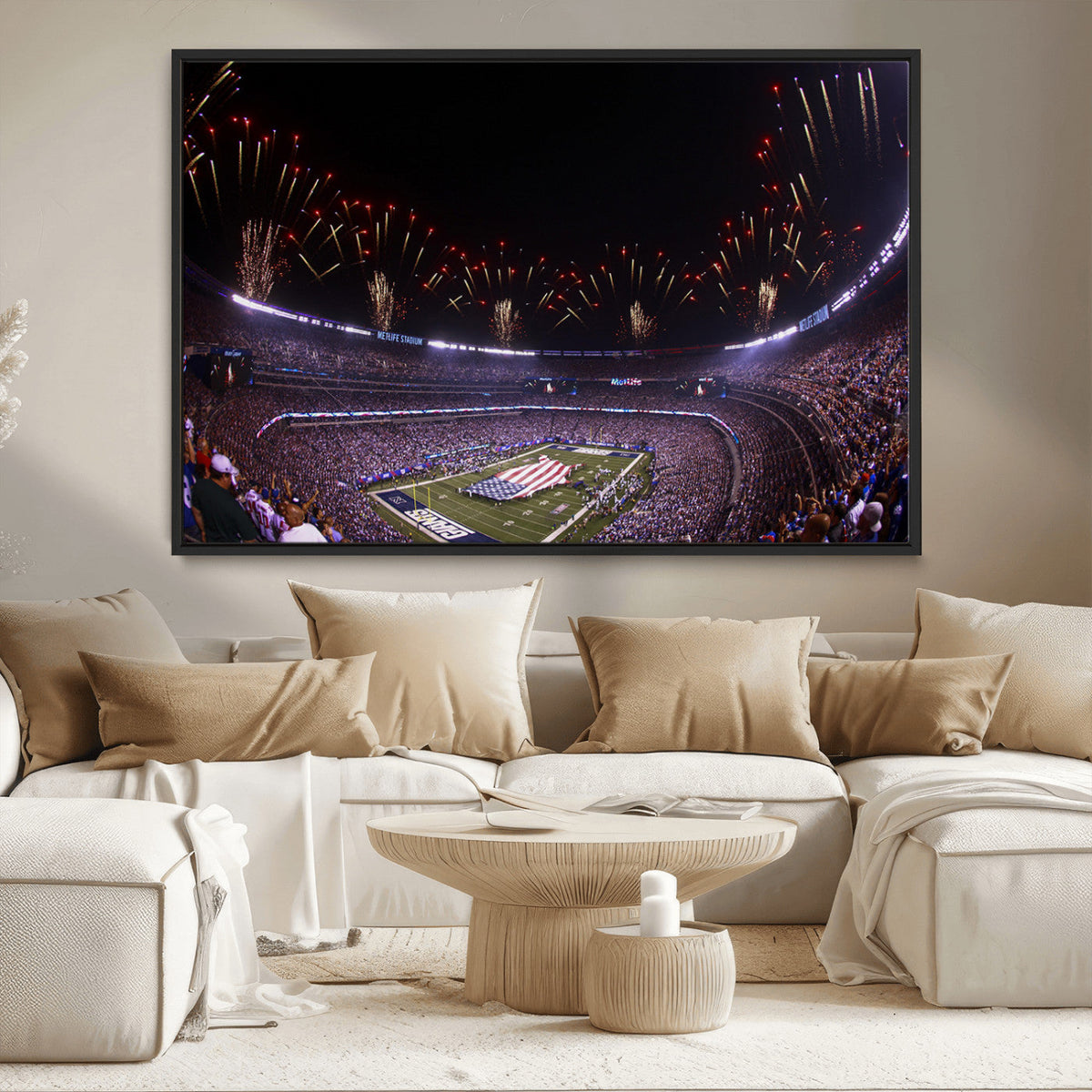 New York Giants Football Team Print - East Rutherford