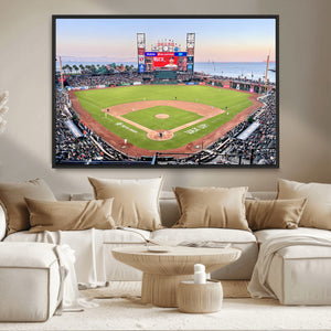 San Francisco Giants Baseball Team Print - Oracle Park