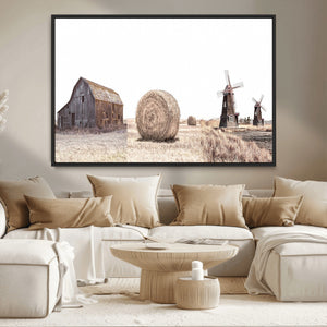 Farm Prints Set, Set of 3 Farmhouse Wall Art, Country House