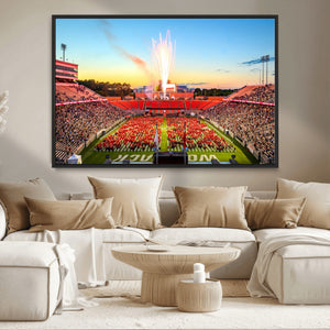 North Carolina State University Canvas Print, North Carolina