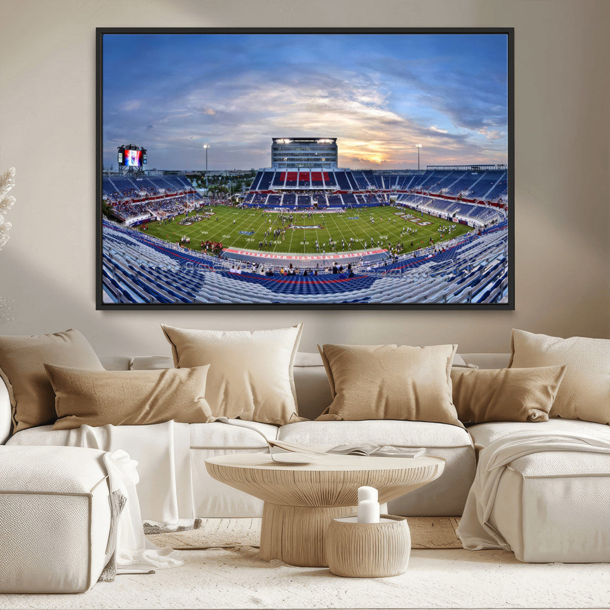 Florida Atlantic University Owls Football Team Print - Boca