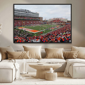University of Illinois Fighting Illini Football Team Print -