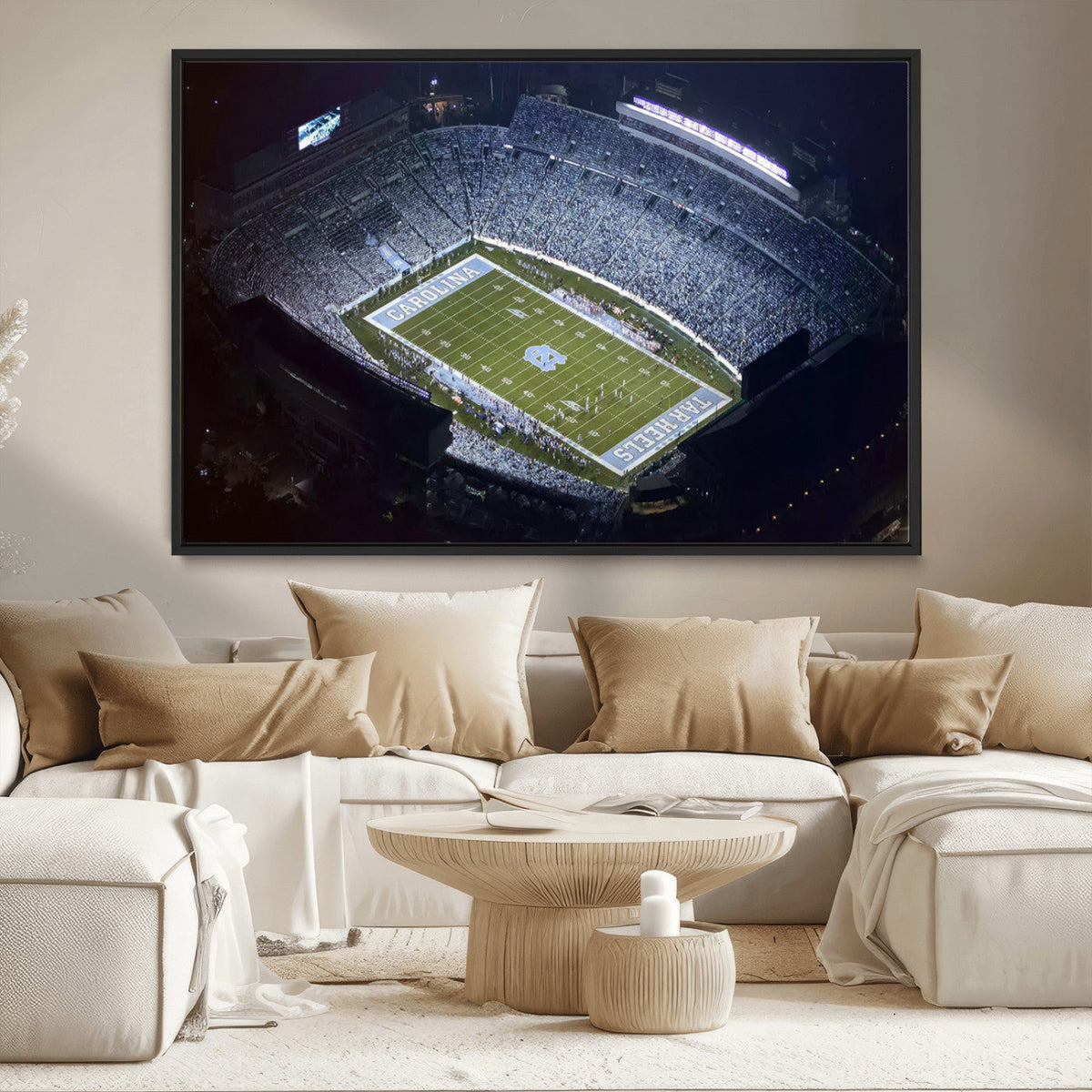 University of North Carolina Tar Heels Football Team Print -