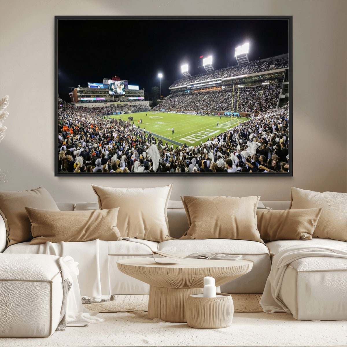 Georgia Tech Yellow Jackets Football Team Print - Atlanta