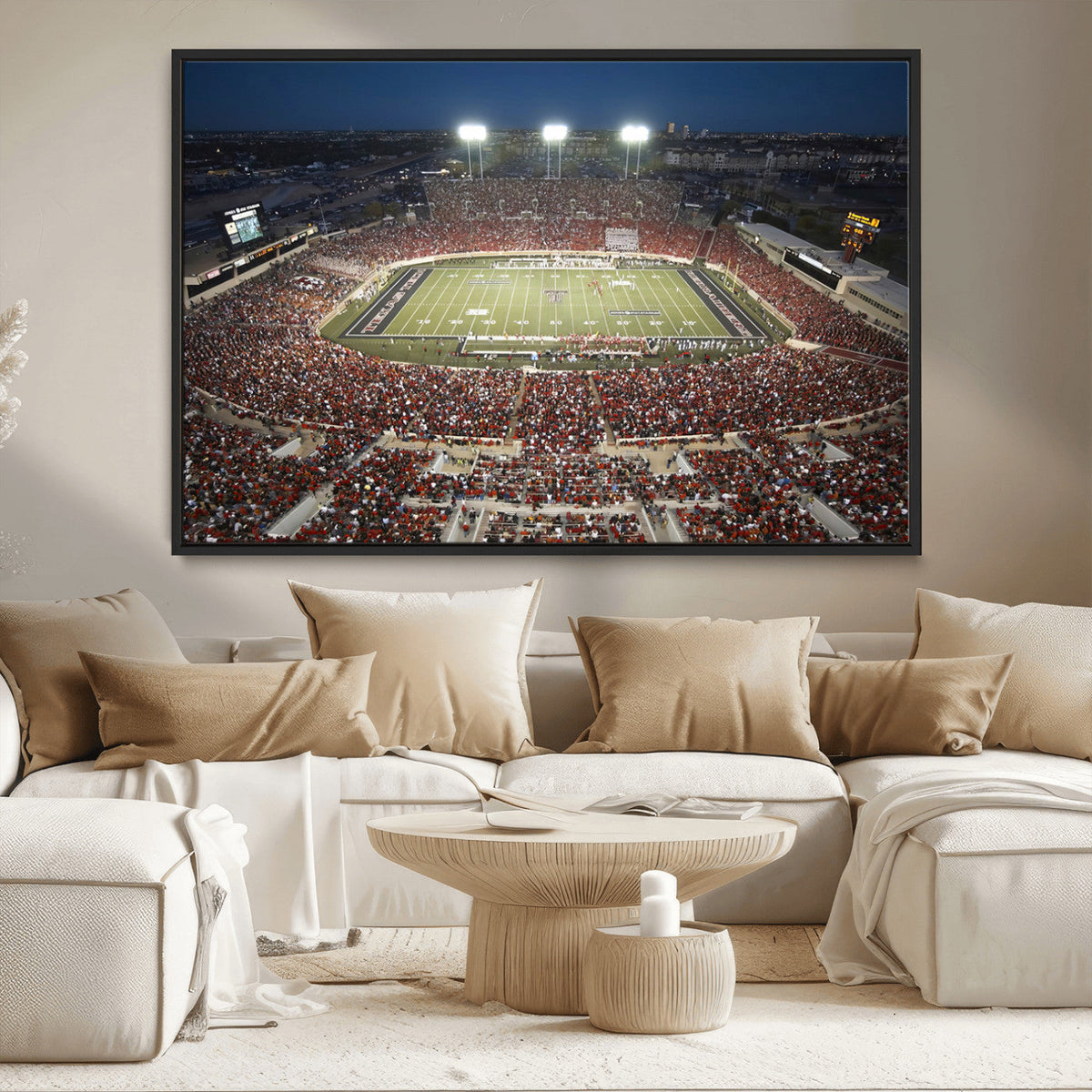 Texas Tech Red Raiders Football Team Print - Lubbock Jones