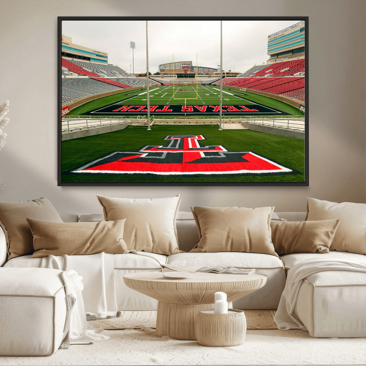 Texas Tech Red Raiders Football Team Print - Lubbock Jones