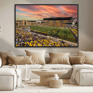 University of Wyoming Cowboys Football Team Print - Laramie