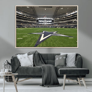 Dallas Cowboys Football Team Print - Arlington AT&T Stadium
