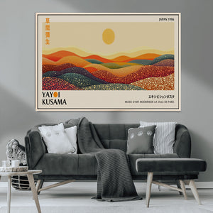 Yayoi Kusama Art Print Wall Decor – Yayoi Kusama Wabi Sabi