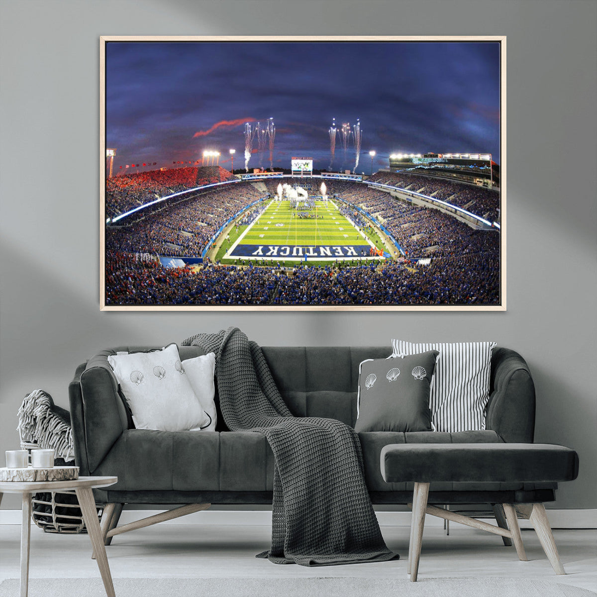Kroger Field Canvas Wall Art - Kentucky Stadium Wall Art