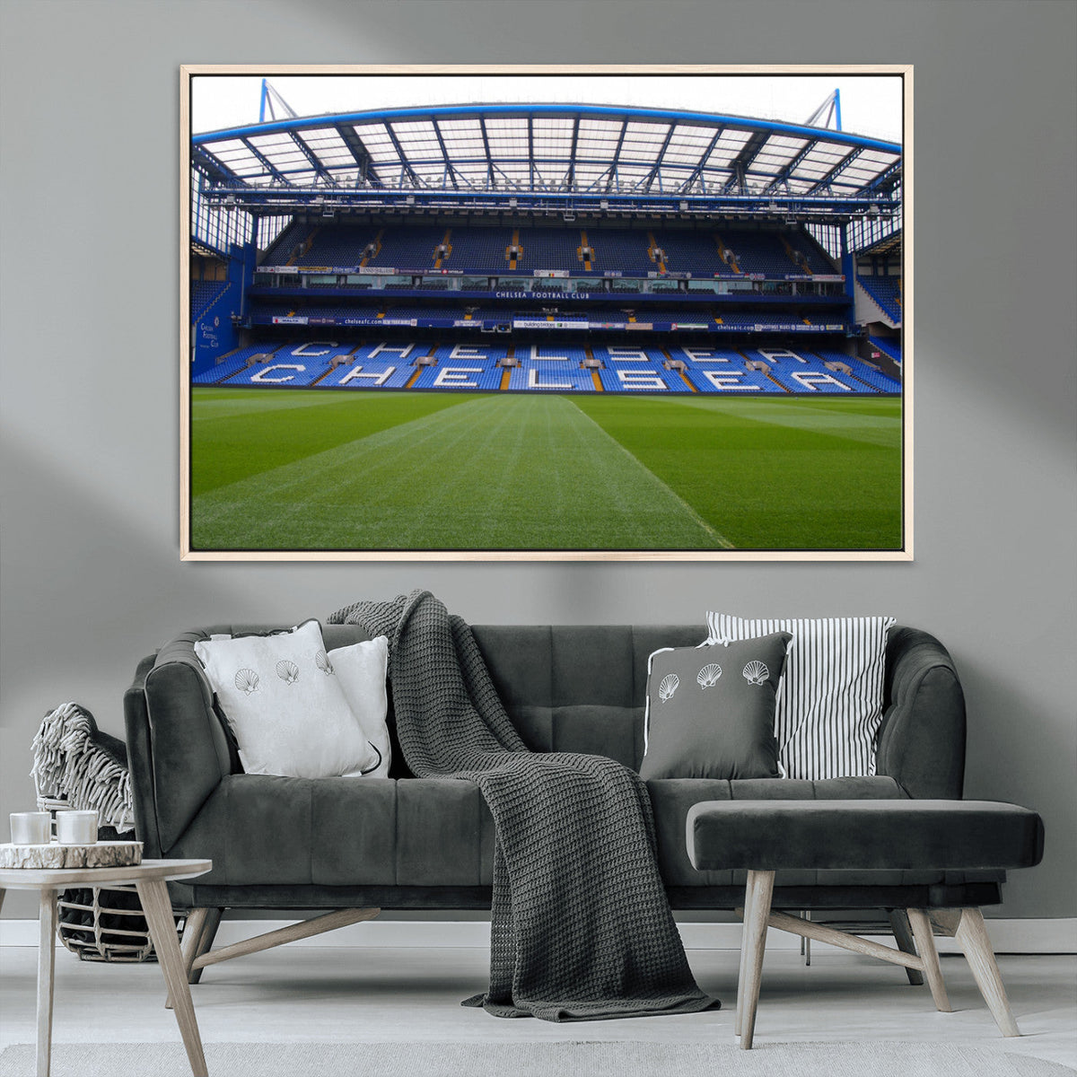 Stamford Bridge Chelsea Football Stadium Canvas Wall Art
