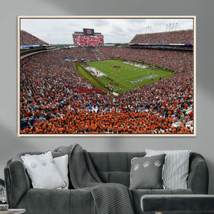 Jordan-Hare Stadium Wall Art Canvas Print, College Sports