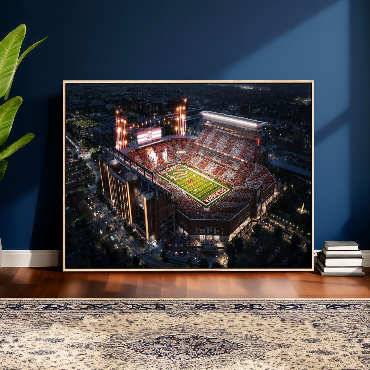 Oklahoma Memorial Stadium - Gaylord Memorial Stadium Wall