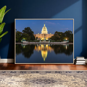 US Capitol Building Wall Art Canvas Print – Washington DC