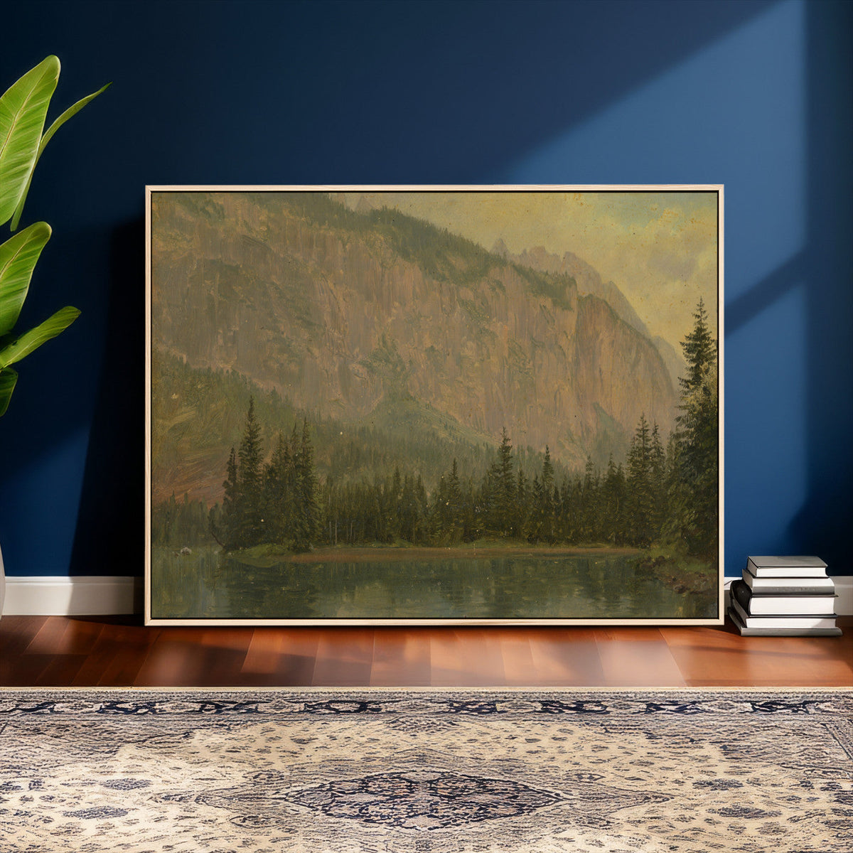 Frederic Edwin Church Hintersee Canvas Print, Hudson River