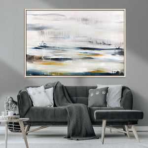 Soft Color Abstract Canvas Print