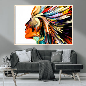 Profile Colors Canvas Print