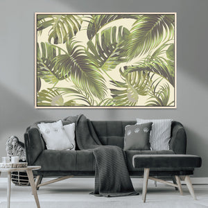 Palm Leaves Canvas Print