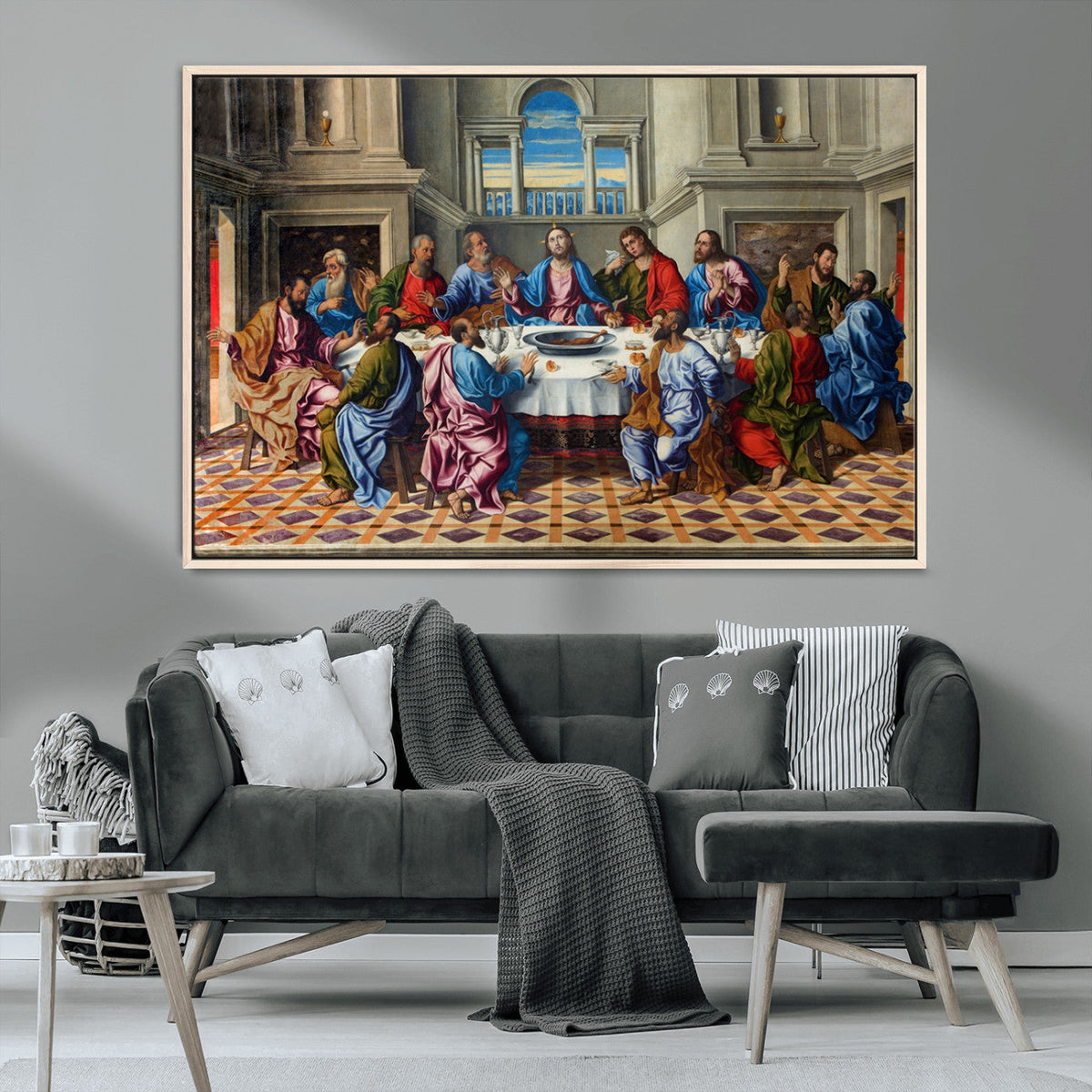 The Last Supper Multi Panel Canvas Wall Art