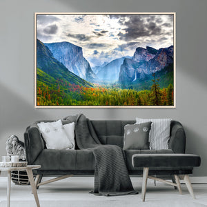 Yosemite National Park El Capitan Landscape Wall Art,