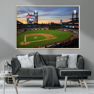 Citizens Bank Park Philadelphia Phillies Wall Art Canvas |