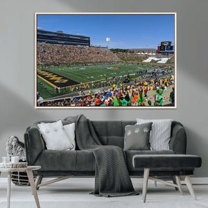 University of Missouri Tigers Football Team Print - Columbia