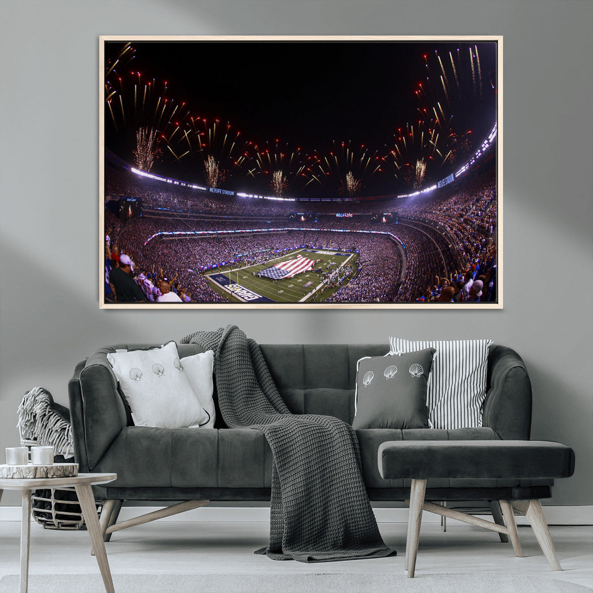 New York Giants Football Team Print - East Rutherford
