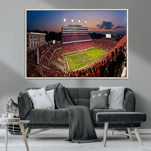 NC State Wolfpack Football Team Print - Raleigh