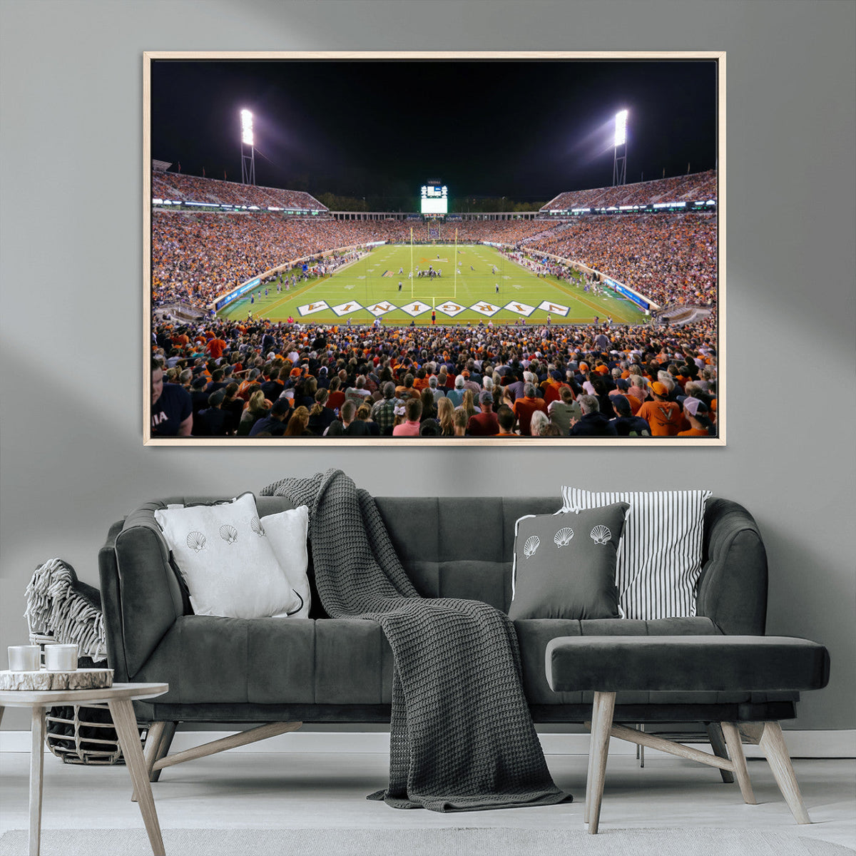 Virginia Cavaliers Football Team Print - Charlottesville