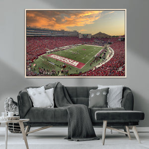 Camp Randall Stadium Wisconsin Badgers Large Wall Art Canvas