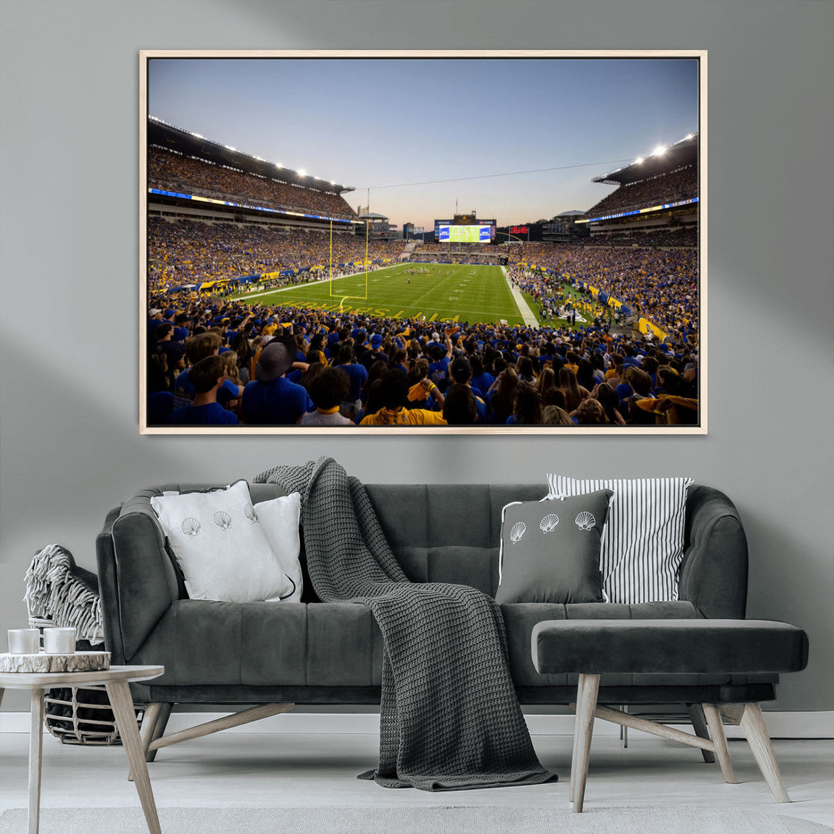 Pittsburgh Panthers Football Team Print - Pittsburgh