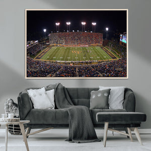 Demon Deacons Print Canvas, Football Team Print -